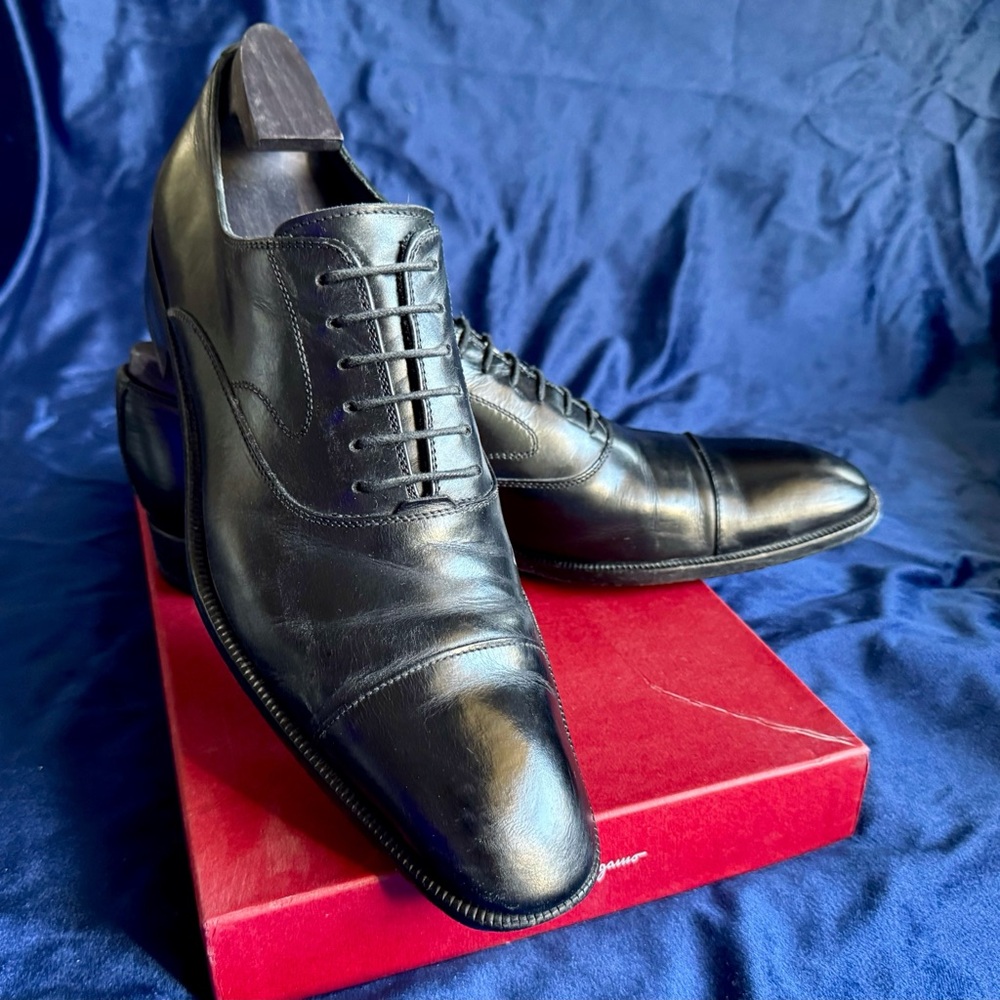 Salvatore Ferragamo Black Men’s Shoes - Picture 2 of 9